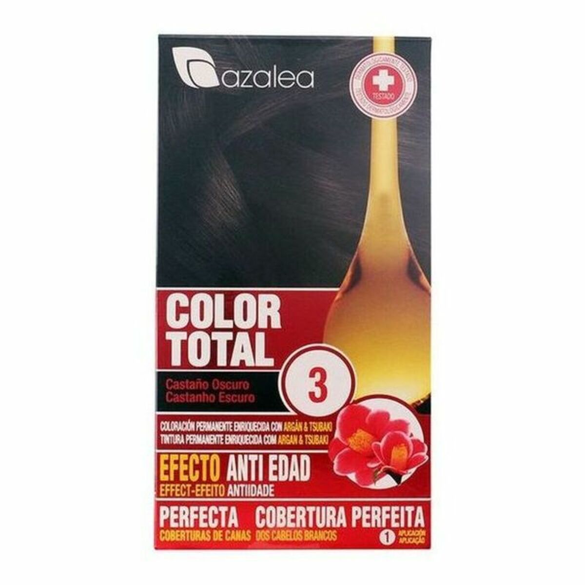 Permanent Anti-Ageing färg Azalea Mörkbrunt