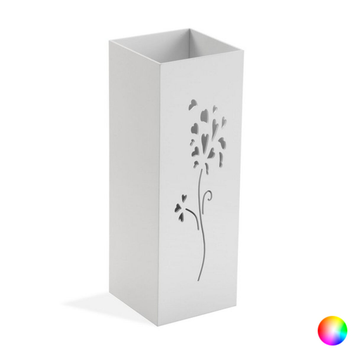 Paraplyställ Virágok Trä MDF (16,8 x 48 x 16,8 cm) (22 x 48 x 22 cm) Naturlig