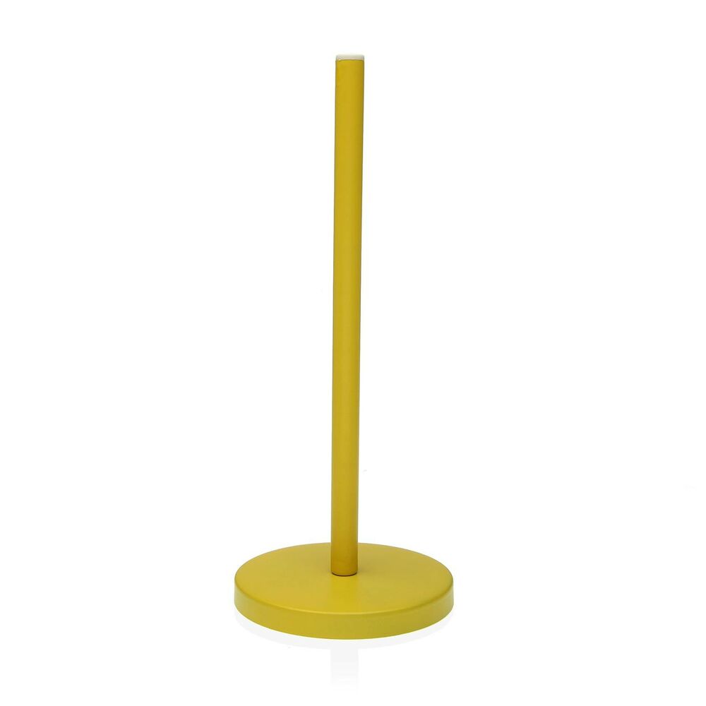 Köksrullehållare Versa Gul Metall Stål (30 cm)