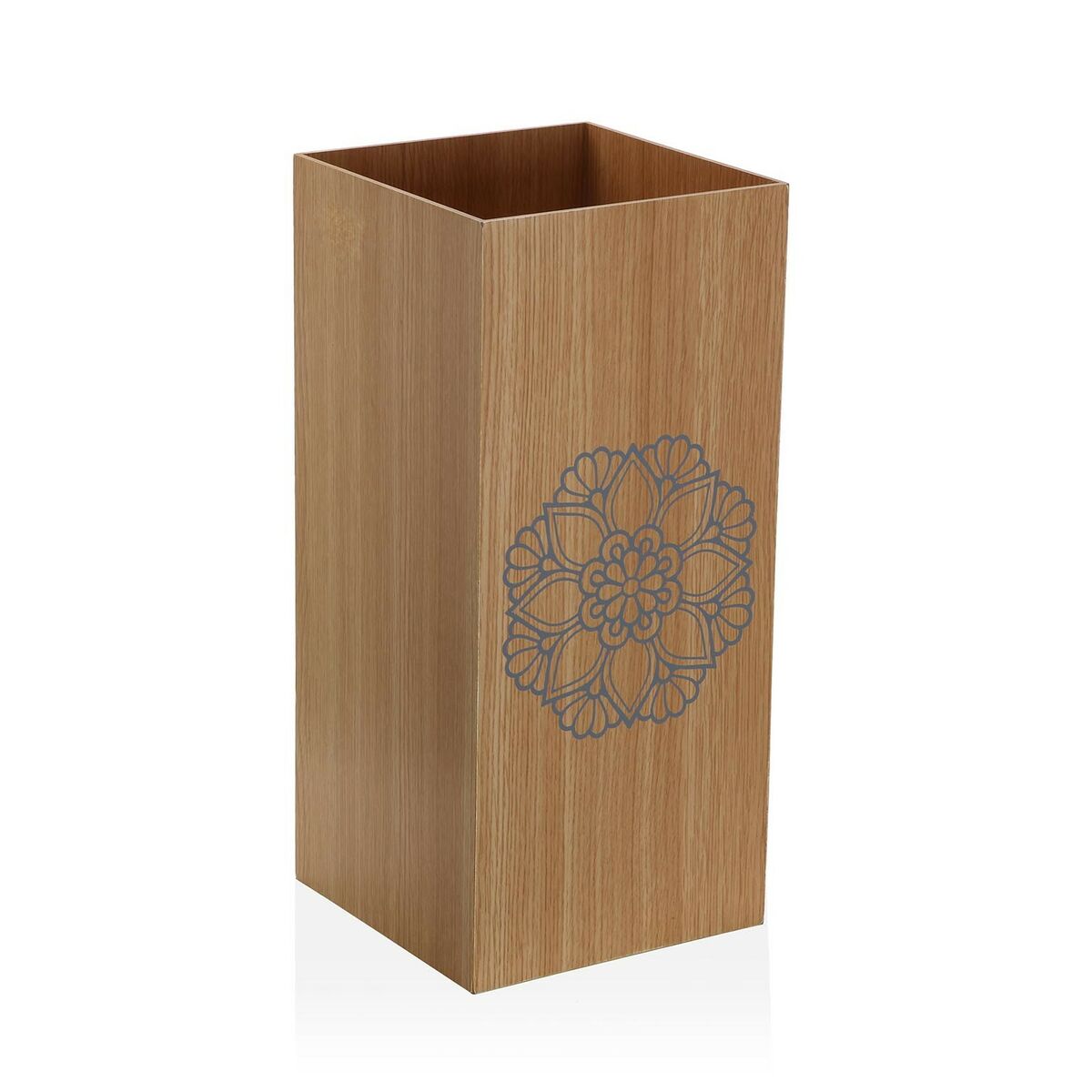 Paraplyställ Versa Mandala Brun Trä MDF (22 x 48 x 22 cm)