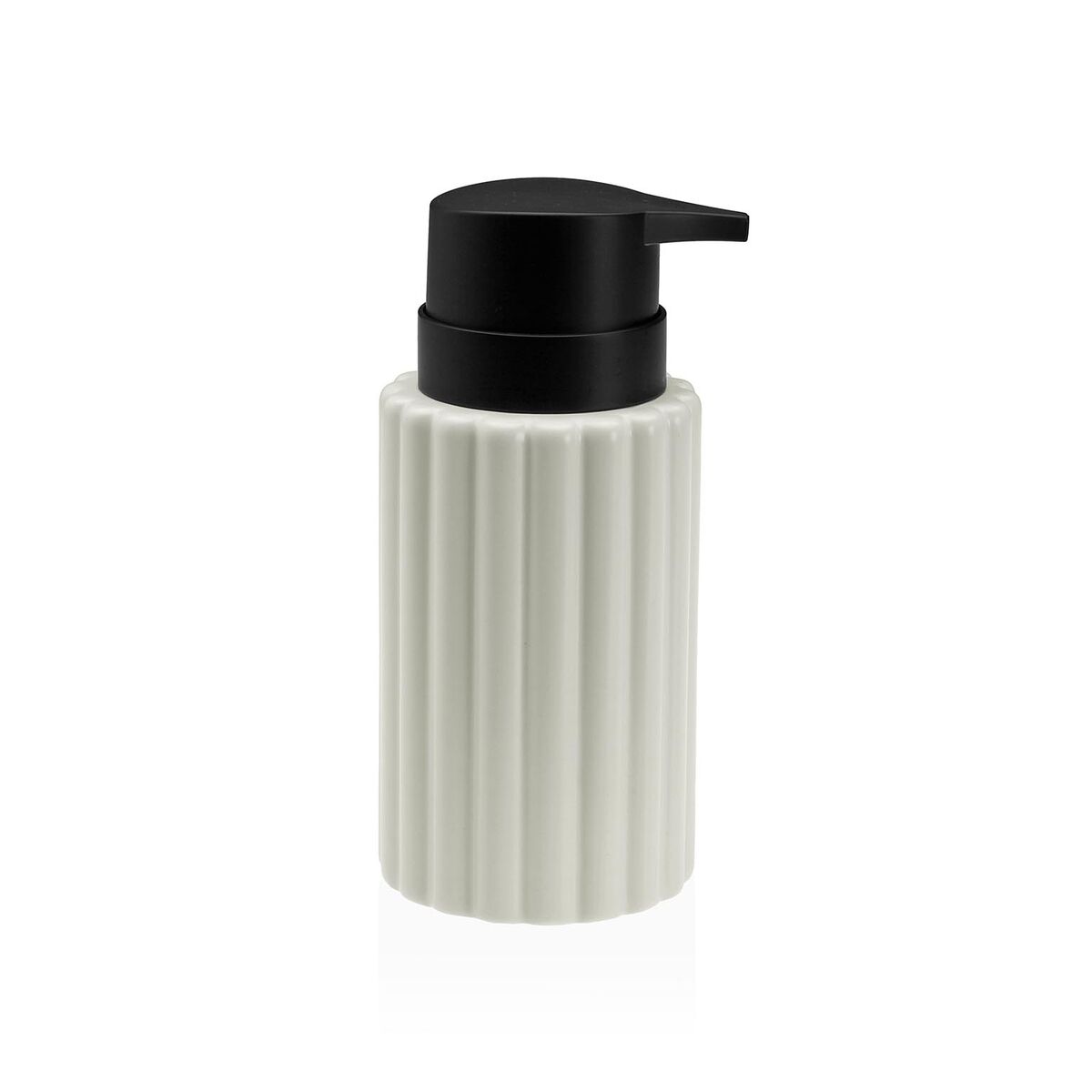 Tvåldispenser Versa Vit Keramik Bambu