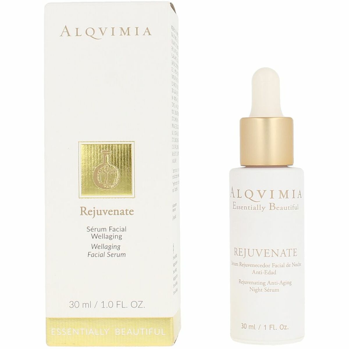 Nattserum anti-age Alqvimia ESSENTIALLY BEAUTIFUL 30 ml