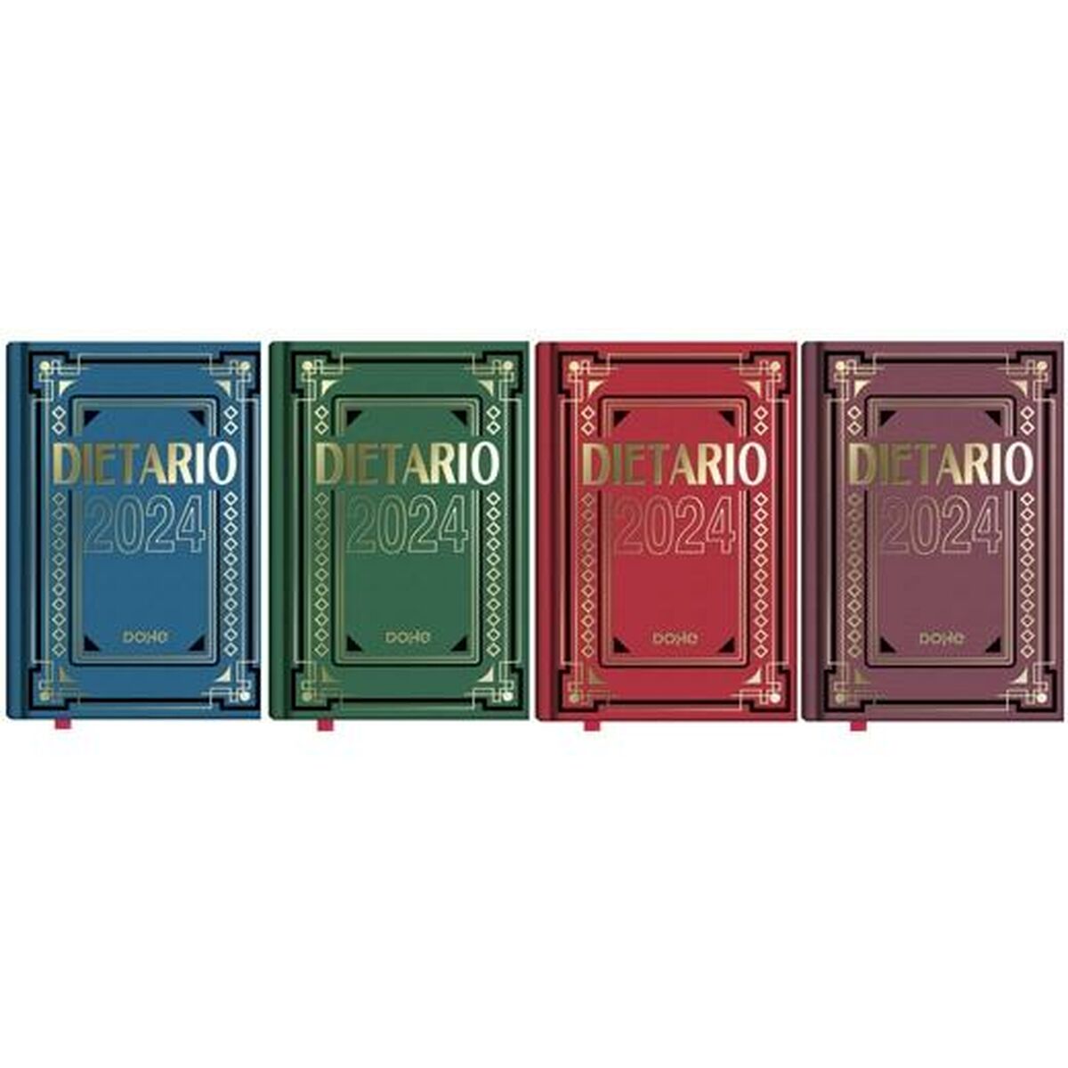 Dagbok DOHE Multicolour 1/8 11,5 x 16,5 cm 2025