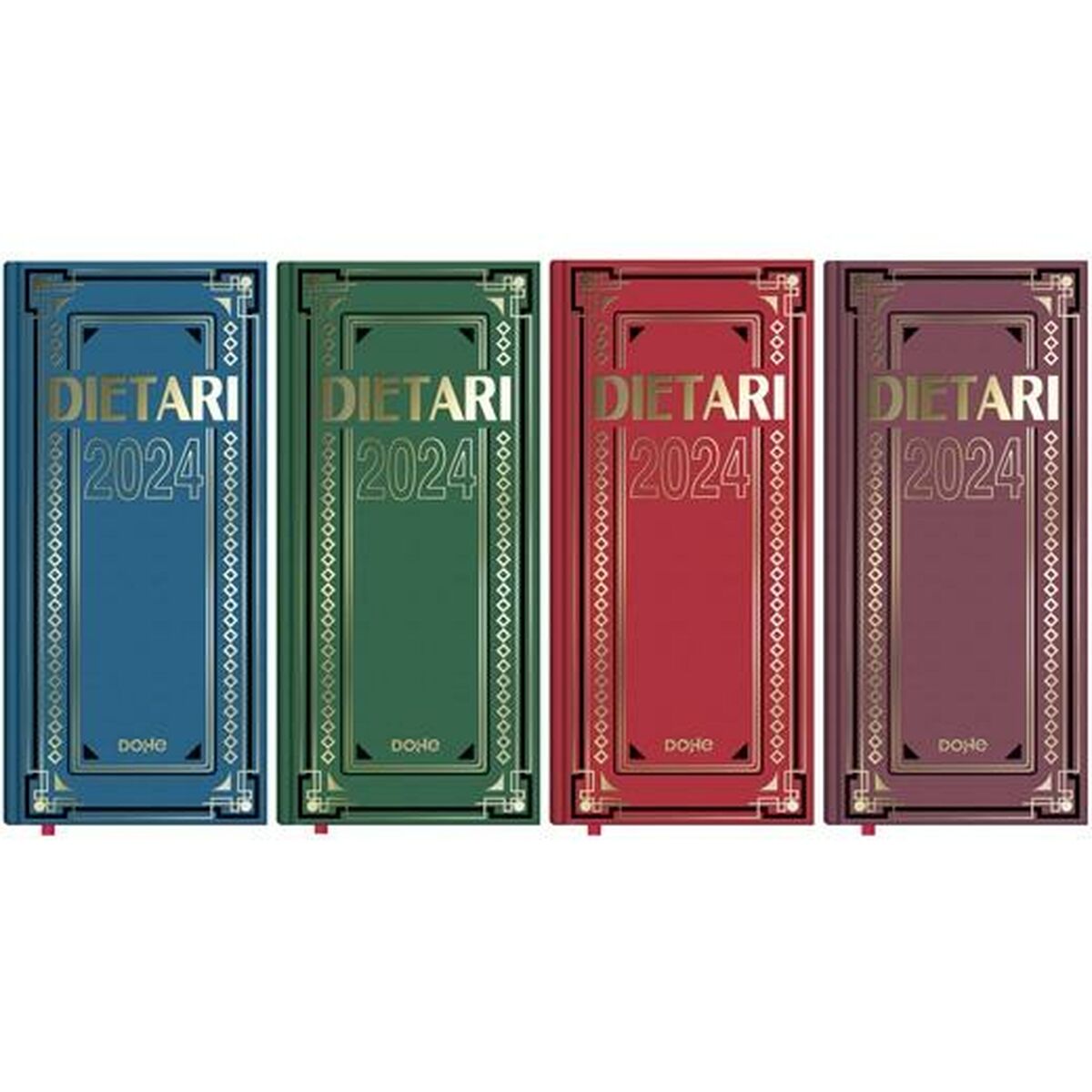 Dagbok DOHE Multicolour 14,5 x 31 cm 2024