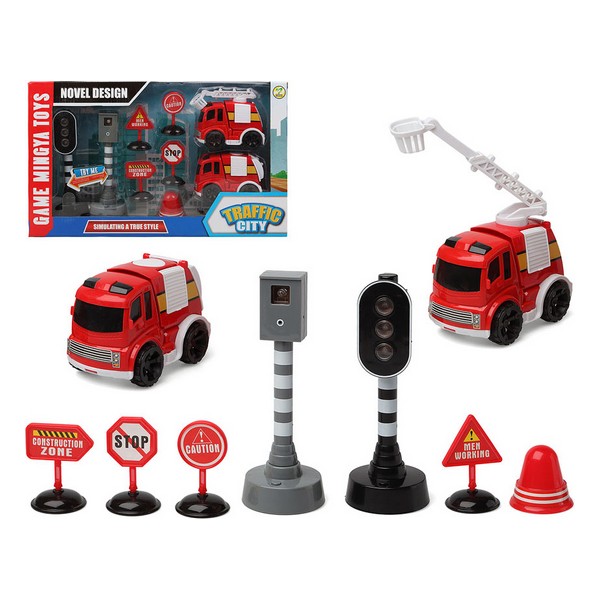 Brandbil Traffic City 112840 (9 pcs)