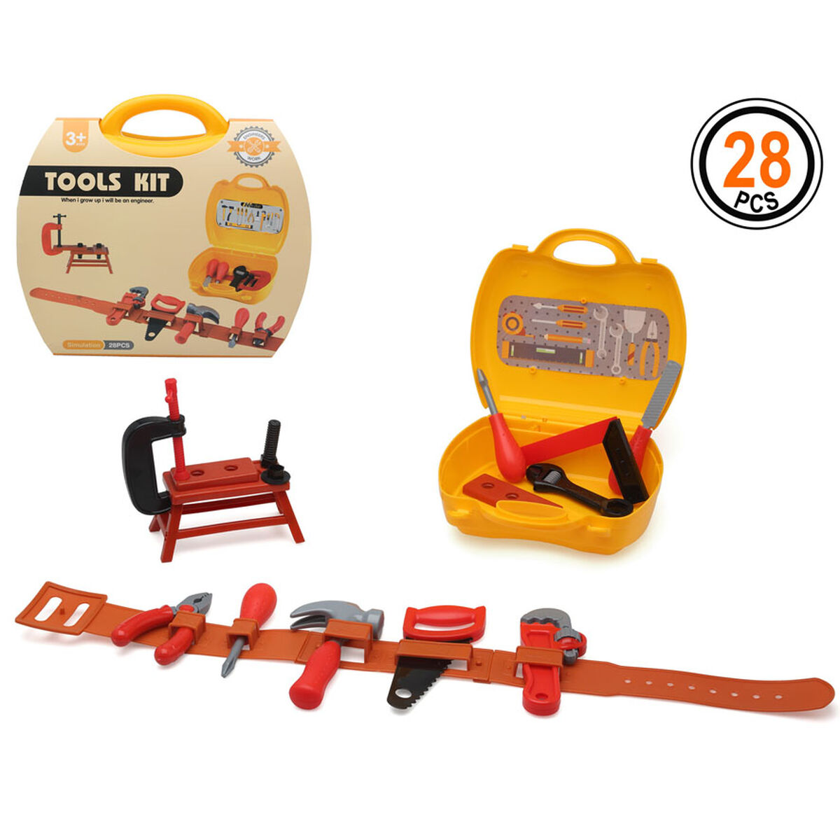 Verktygsutrustning 28 pcs