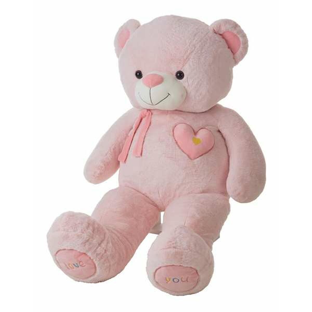 Mjukisleksak Valentin Rosa Björn 100 cm
