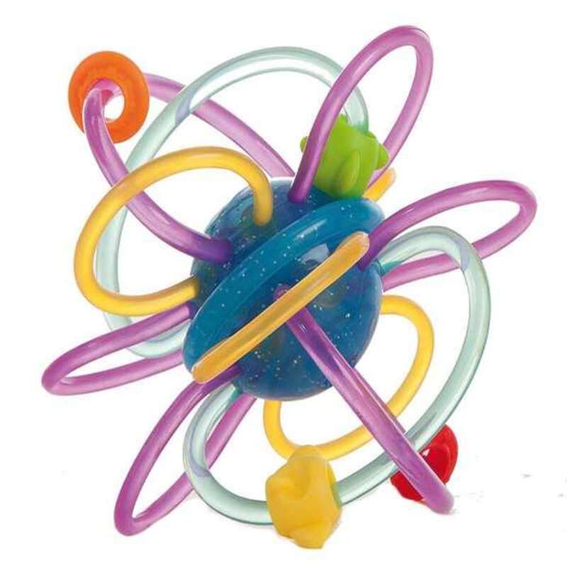 Skallra för bebis Ringar Flexibel 12 cm (Ø 12 cm)