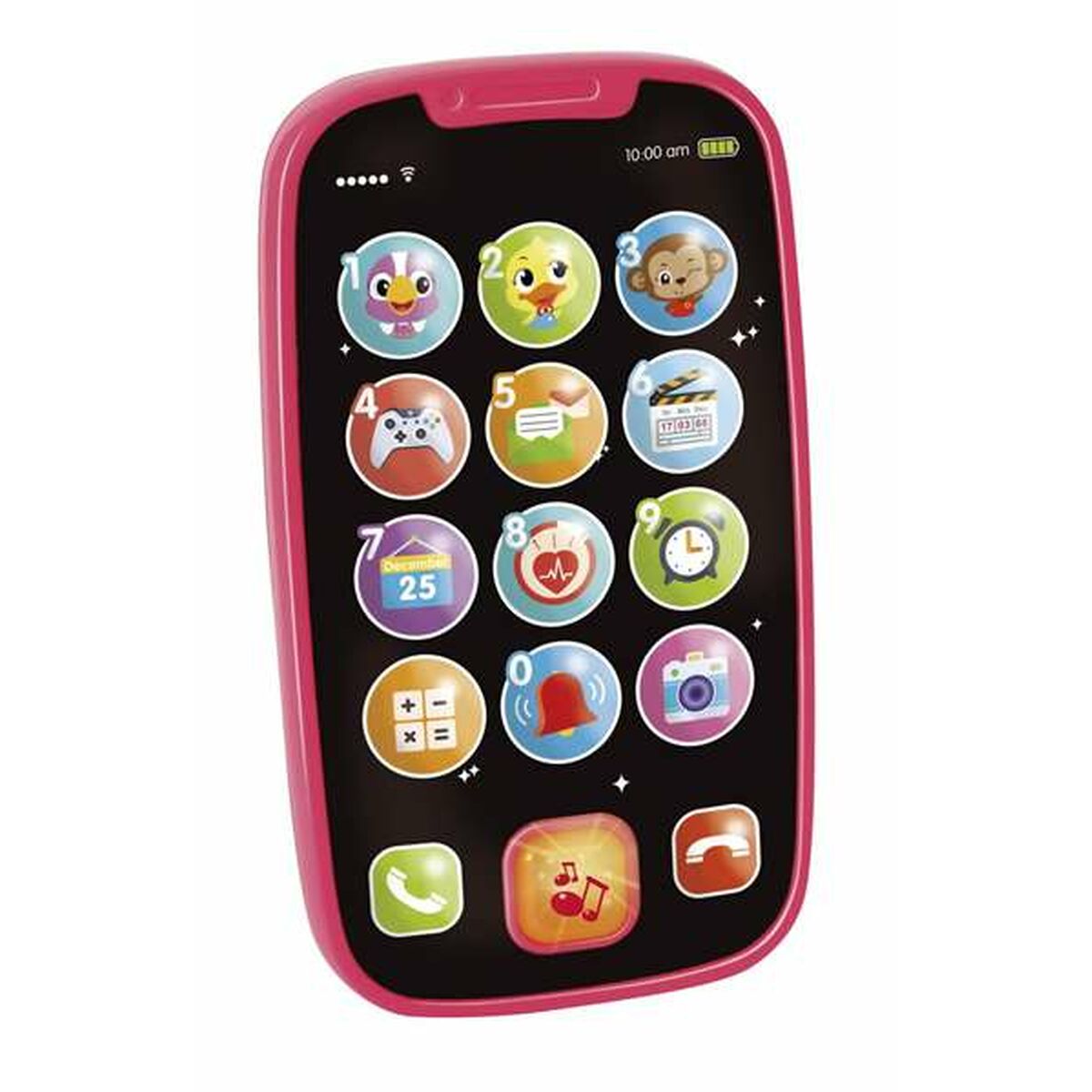 Interaktiv leksak för småbarn My Smartphone 14 cm