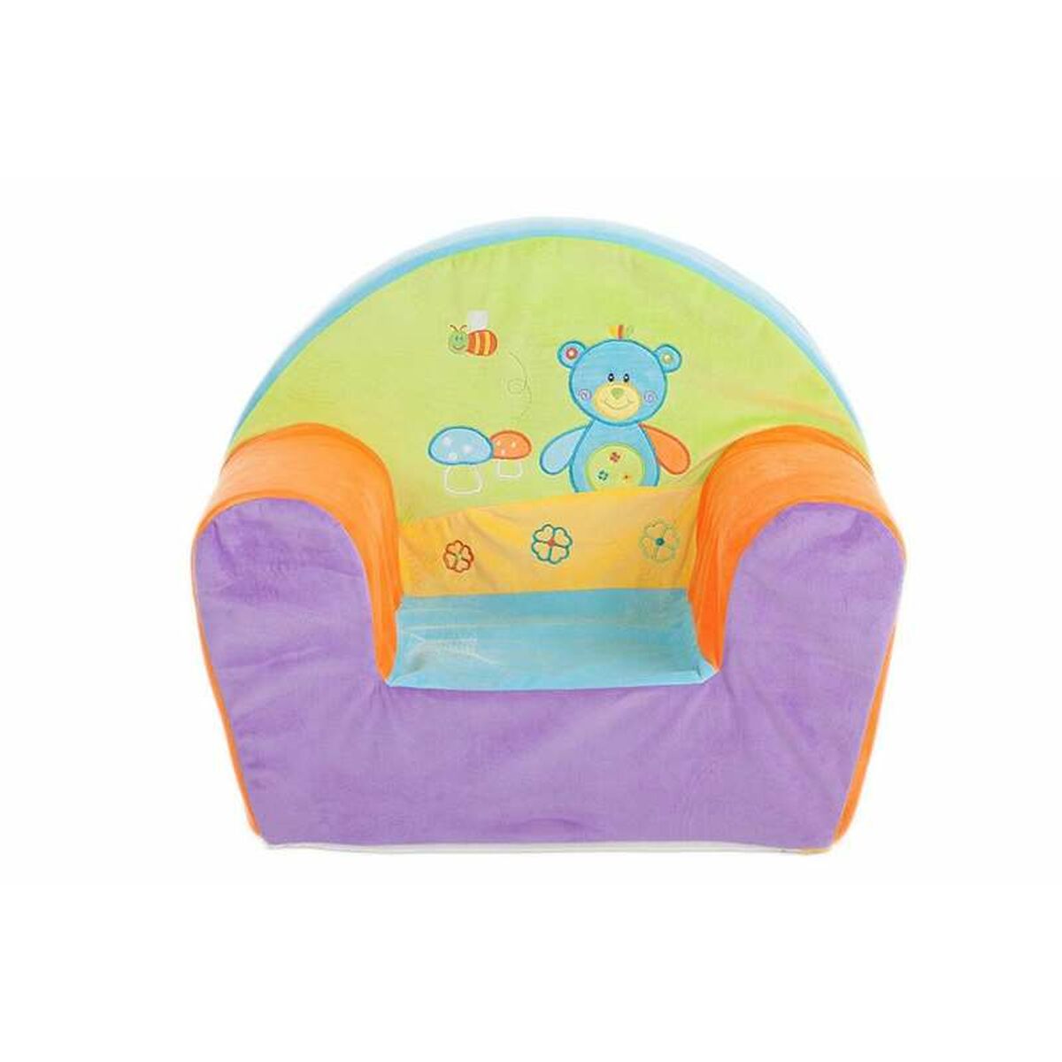 Barnfåtölj Multicolour Björn 44 x 34 x 53 cm