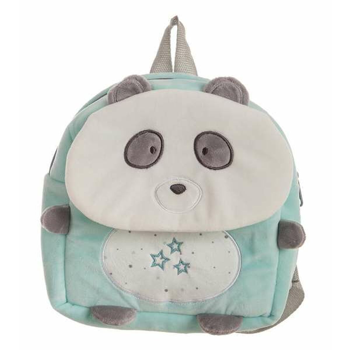 Barnryggsäck Panda 26 x 22 cm Blå