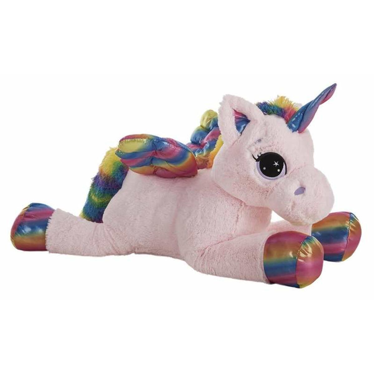 Mjukisleksak Rainbow 60 cm Plast Enhörning