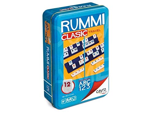 Sällskapsspel Rummi Classic Travel Cayro 150-755 11,5 x 19,5 cm