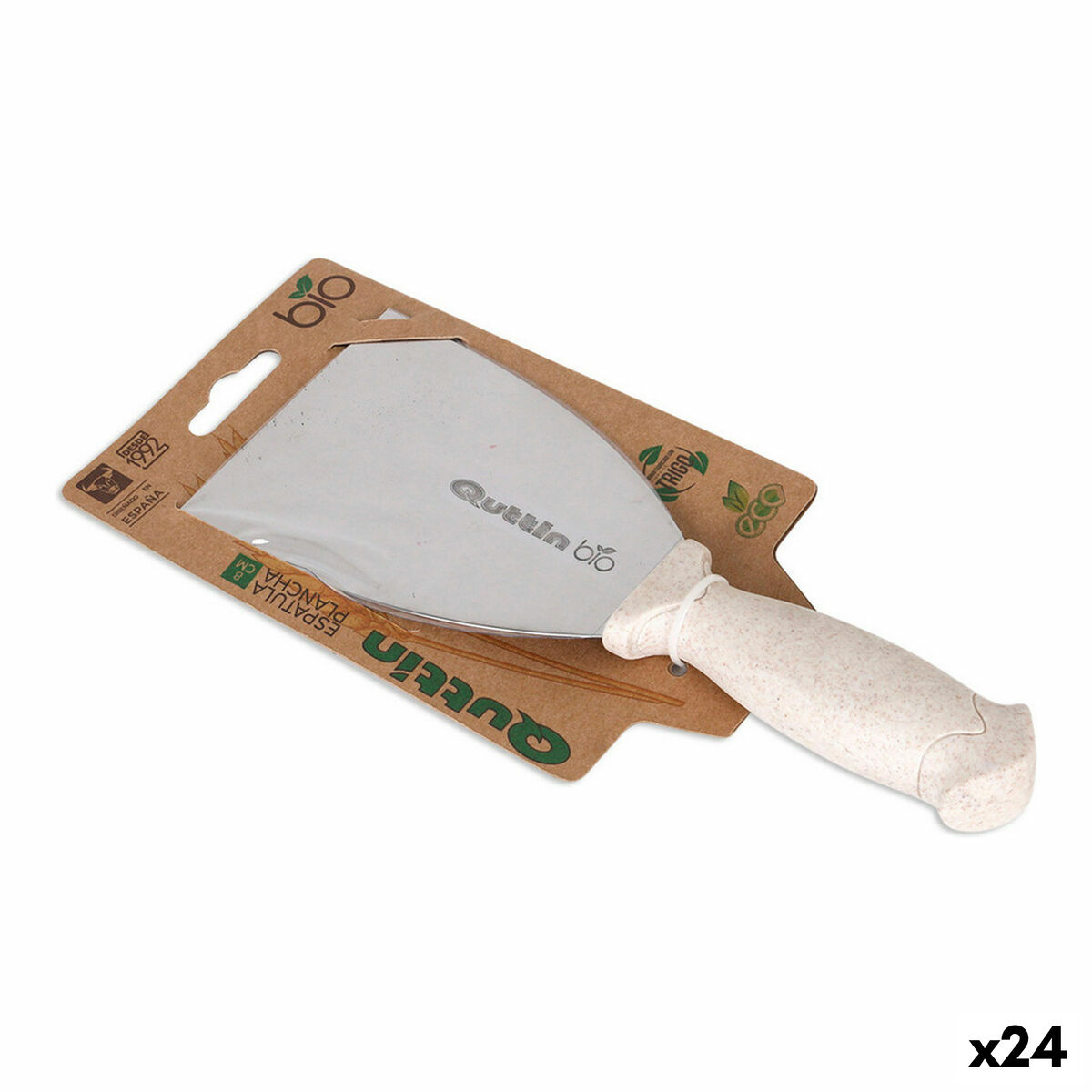 Stekspade Quttin Bio 8 cm 0,8 mm (24 antal) (8 cm)