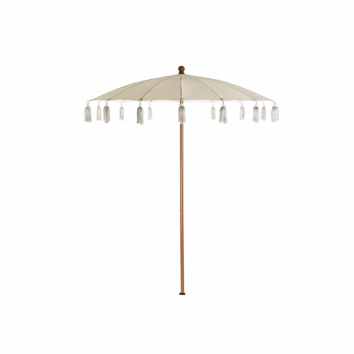Napernyő DKD Home Decor Beige Naturell Metall 170 x 170 x 230 cm