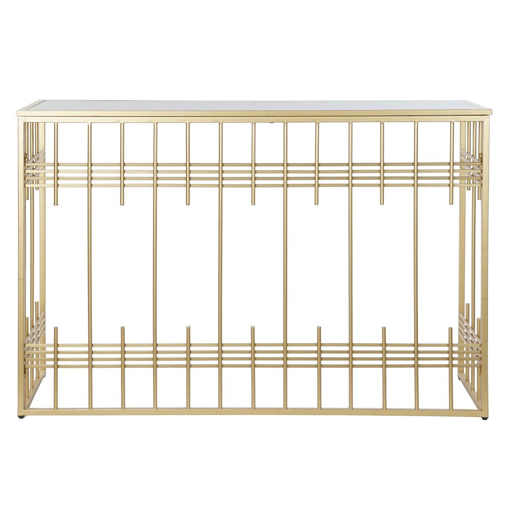Mottagare DKD Home Decor Svart Gyllene 120 x 40 x 81 cm