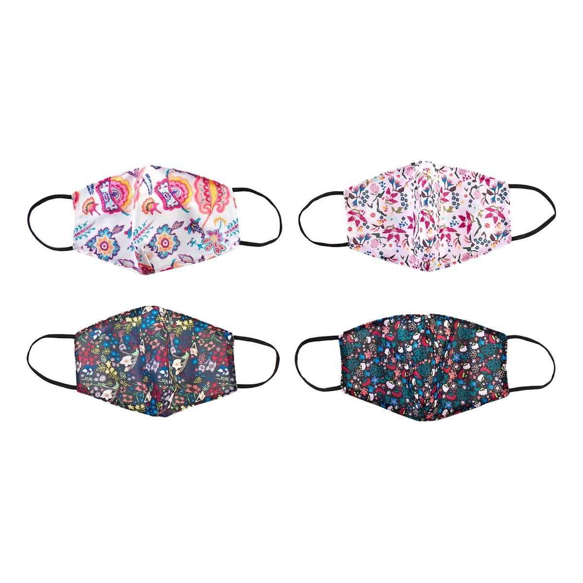 Hygienisk ansiktsmask DKD Home Decor Multicolour 4 antal