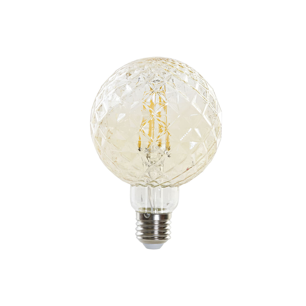 LED-lampa DKD Home Decor Ambra 4 W E27 450 lm 9,5 x 9,5 x 14 cm