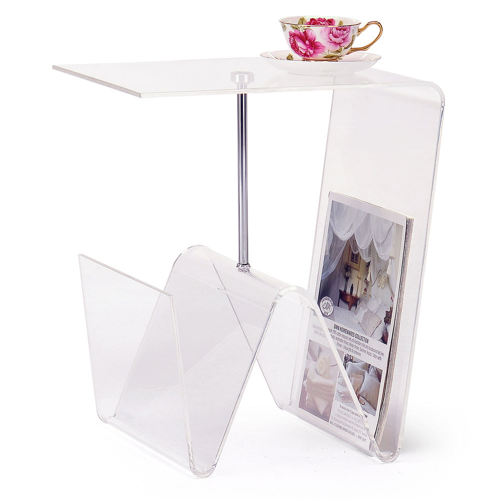 Sidobord DKD Home Decor Transparent 40 x 30 x 44 cm