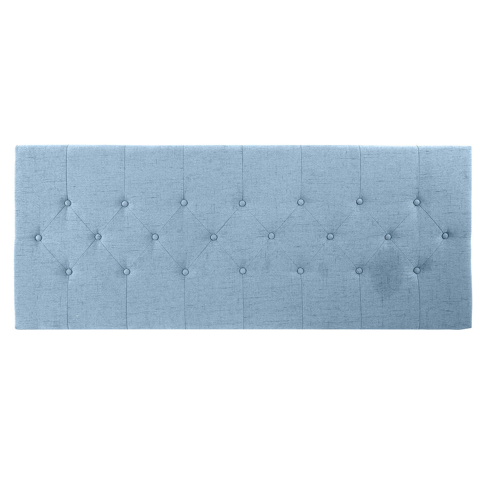 Sänggavel DKD Home Decor Blå Gummiträ 160 x 7 x 65 cm