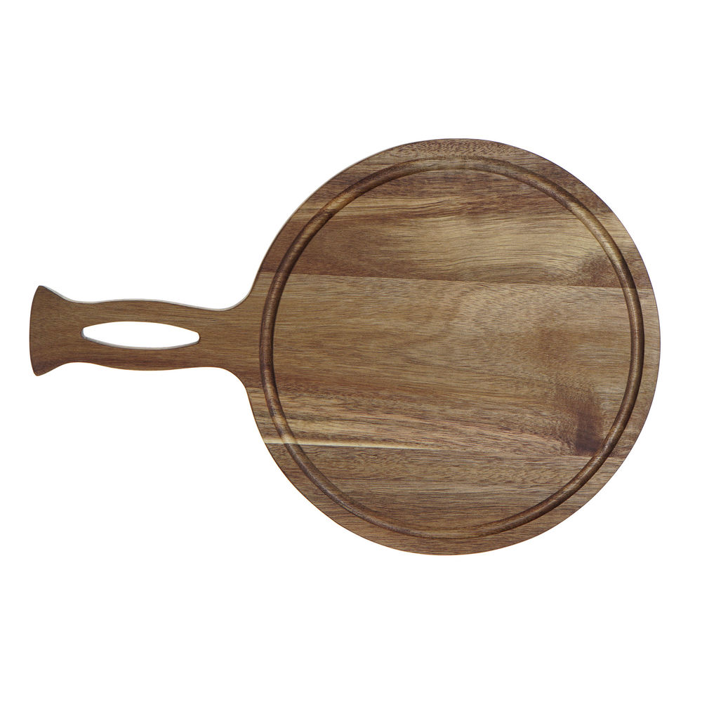 Skärbräda DKD Home Decor Naturell Trä Akaciaträ Rektangulär 26 x 39 x 1,5 cm