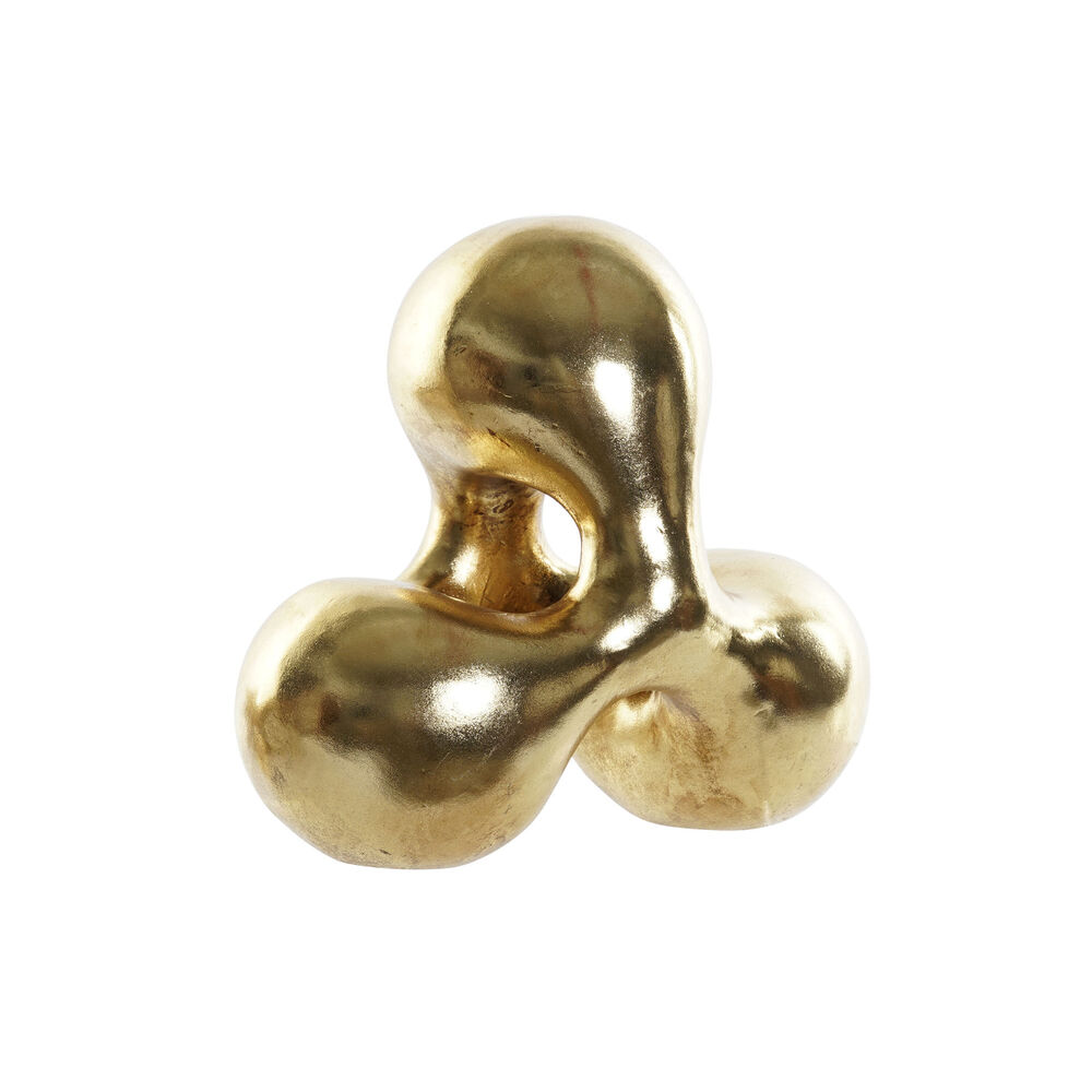 Prydnadsfigur DKD Home Decor 28,5 x 18 x 26 cm Abstrakt Gyllene