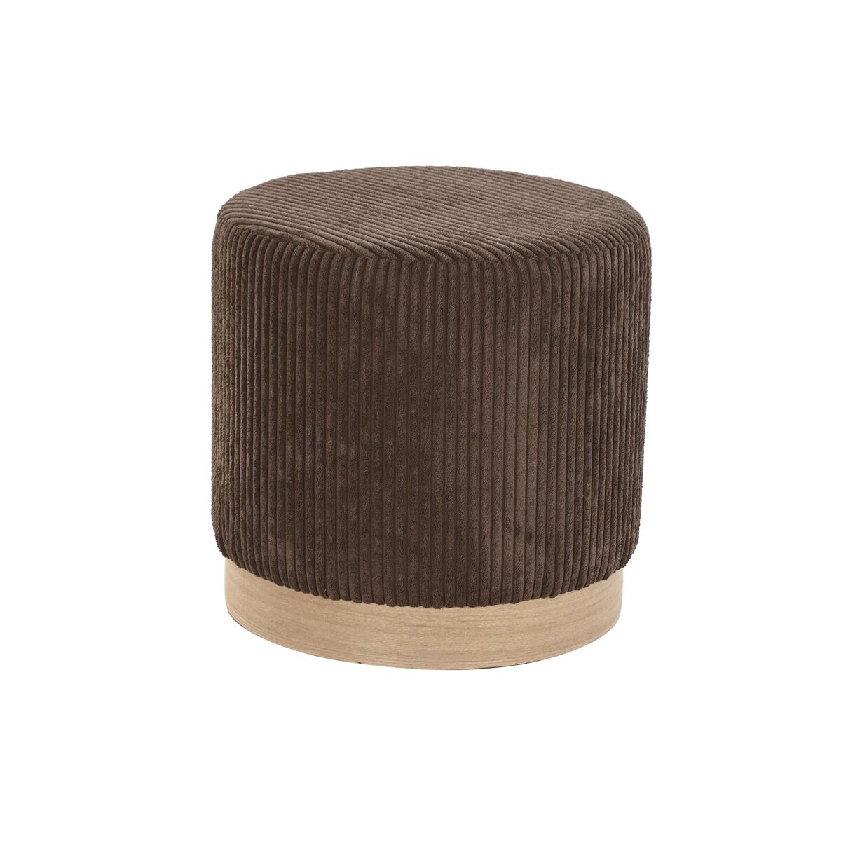 Fotpall DKD Home Decor 40 x 40 x 40 cm Ljusbrun Furu Urban