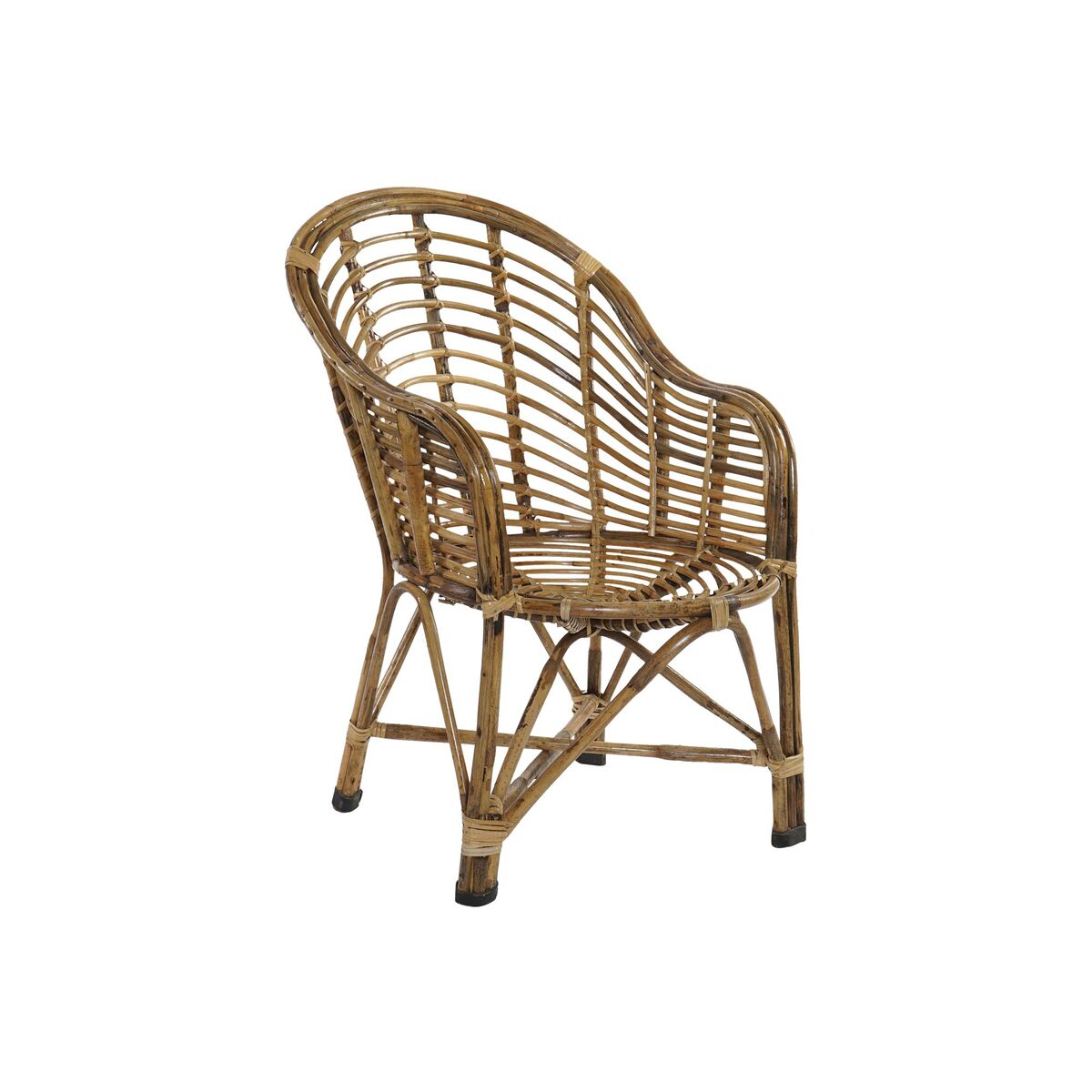 Fåtölj DKD Home Decor Naturell vide 56 x 50 x 83 cm 56 x 56 x 83 cm