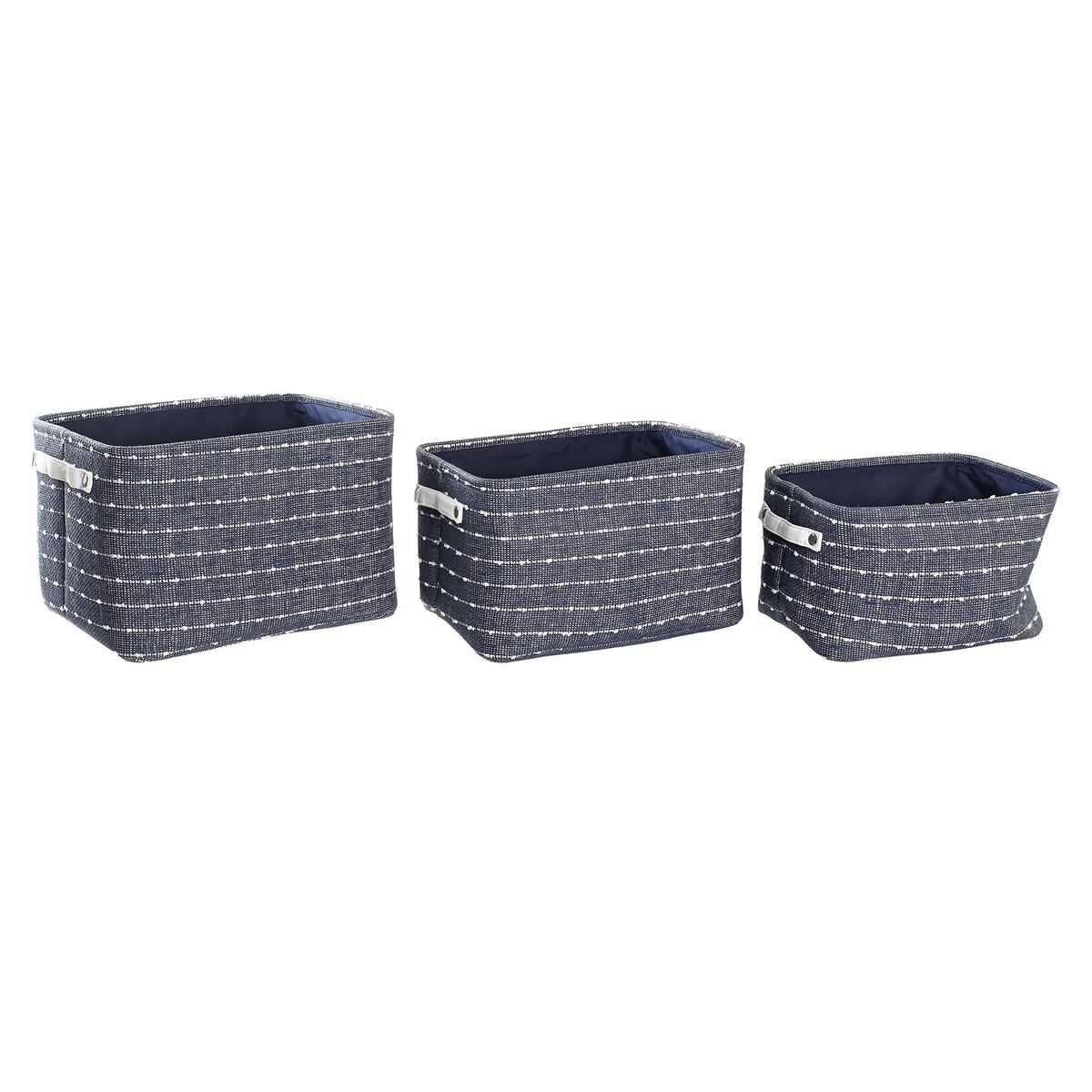 Korg - set DKD Home Decor 38 x 28 x 25 cm Polyester
