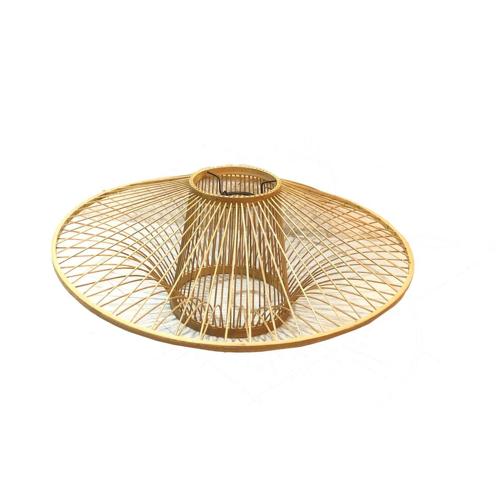 Lampskärm DKD Home Decor Bambu (50 x 50 x 20 cm)