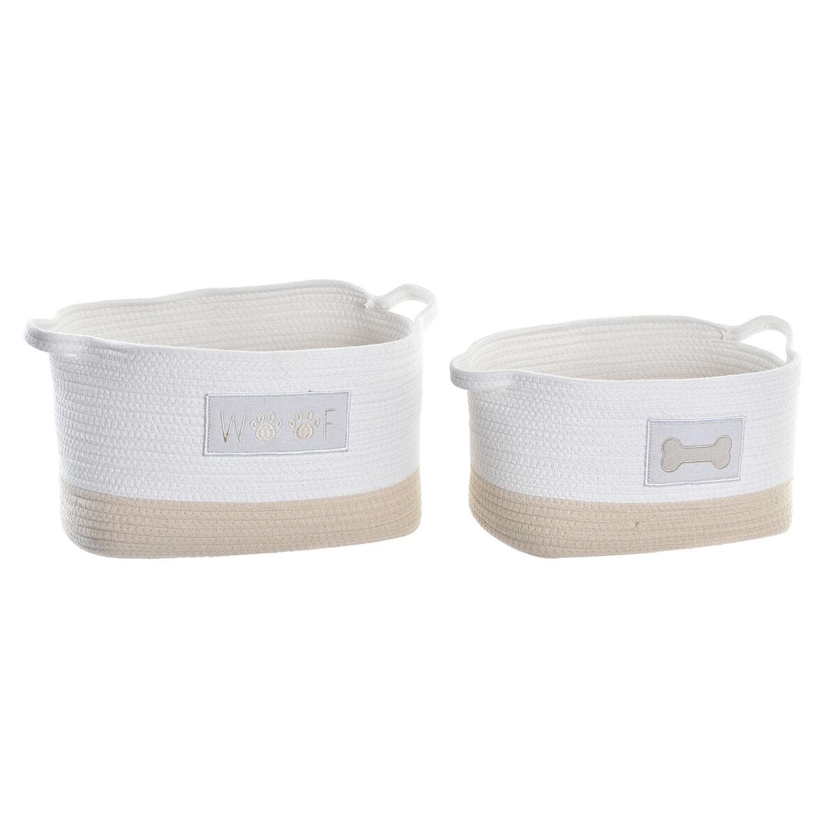 Korg - set DKD Home Decor 43 x 30 x 23 cm