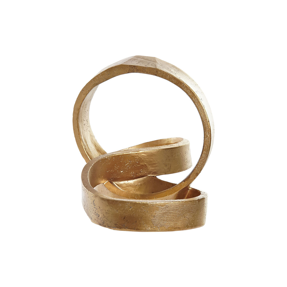 Prydnadsfigur DKD Home Decor Gyllene Abstrakt 24 x 16 x 18 cm