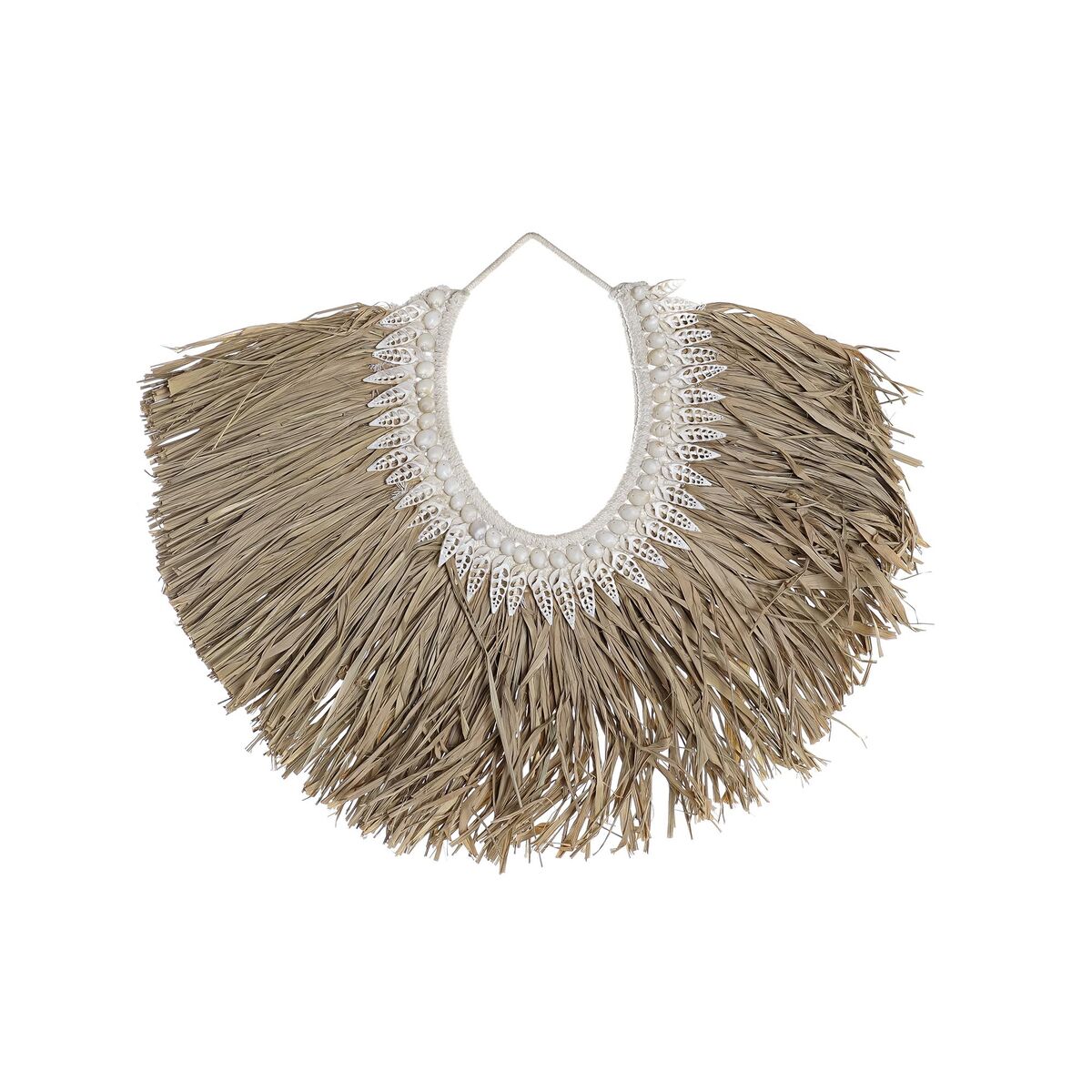 Väggdekoration DKD Home Decor Beige Brun Snäckor Fibrer (70 x 3 x 57 cm)