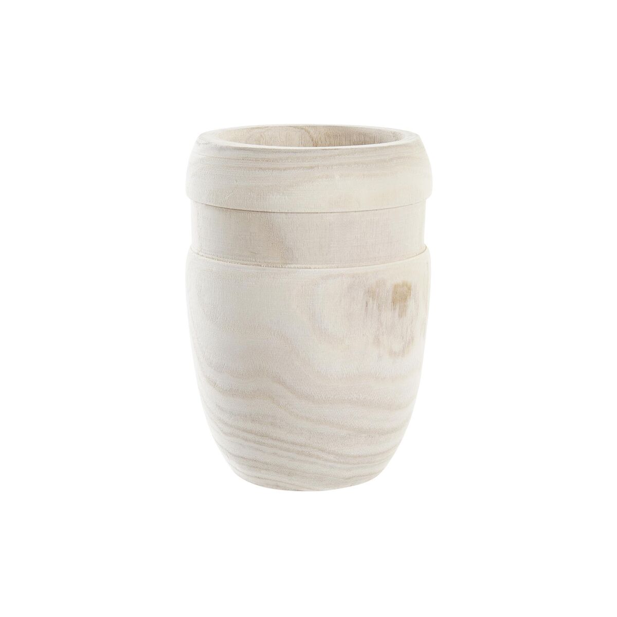 Kruka DKD Home Decor Brun Naturell Fyrkantig Boho 15 x 15 x 20 cm