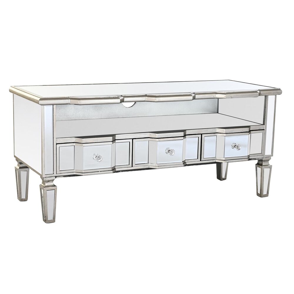 TV-möbler DKD Home Decor Silvrig 112 x 45 x 50 cm