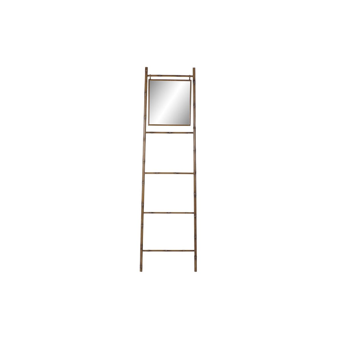 Handdukshängare golvmodell DKD Home Decor Speglar Metall Senap (55 x 3 x 190 cm)