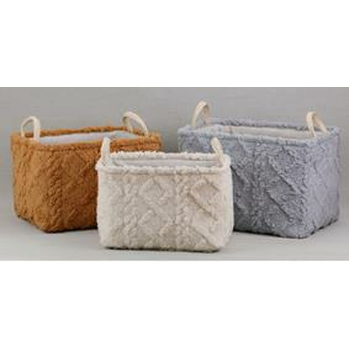 Korg - set DKD Home Decor Polyester (42 x 32 x 27 cm)