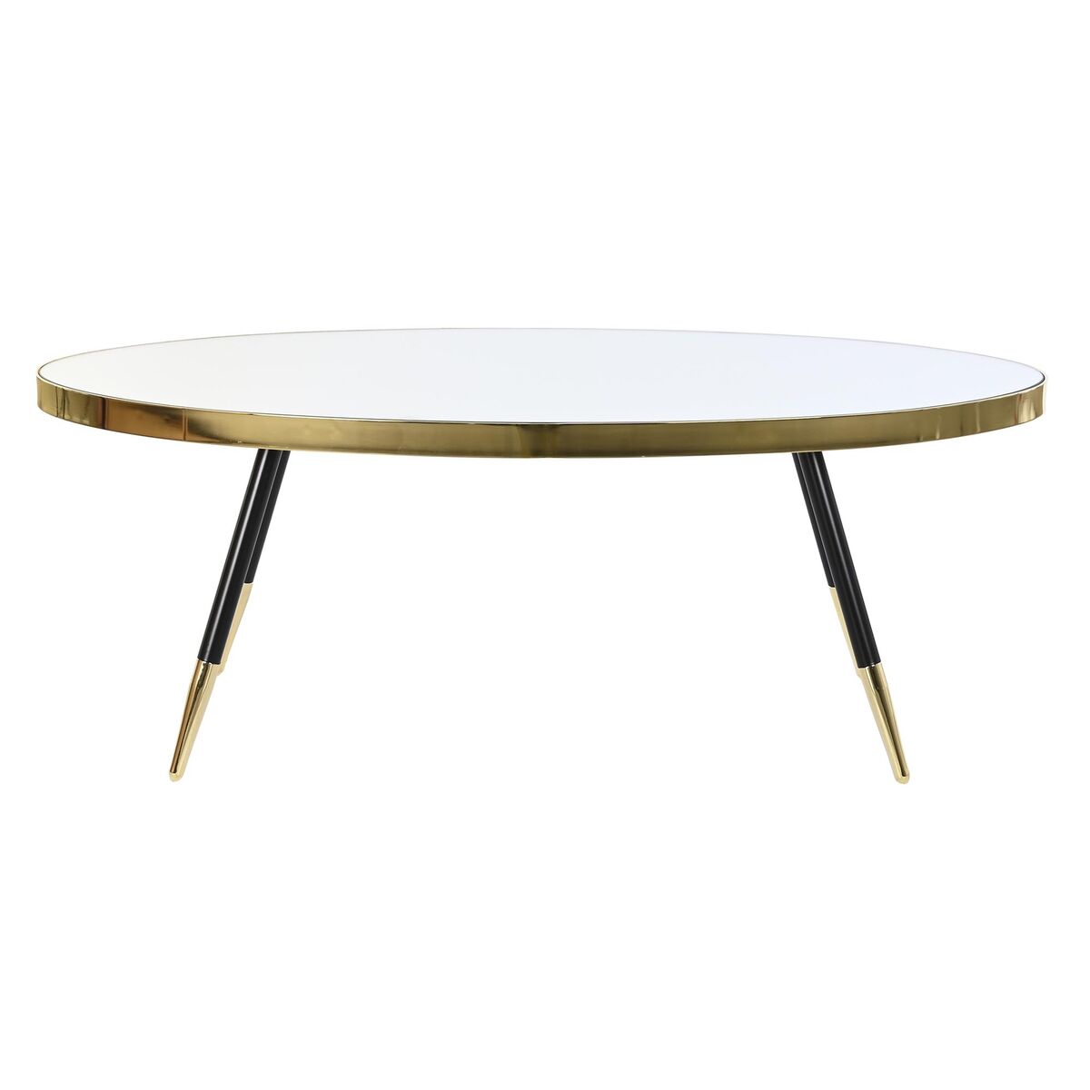 Soffbord DKD Home Decor Speglar Stål (110 x 50 x 41,5 cm)