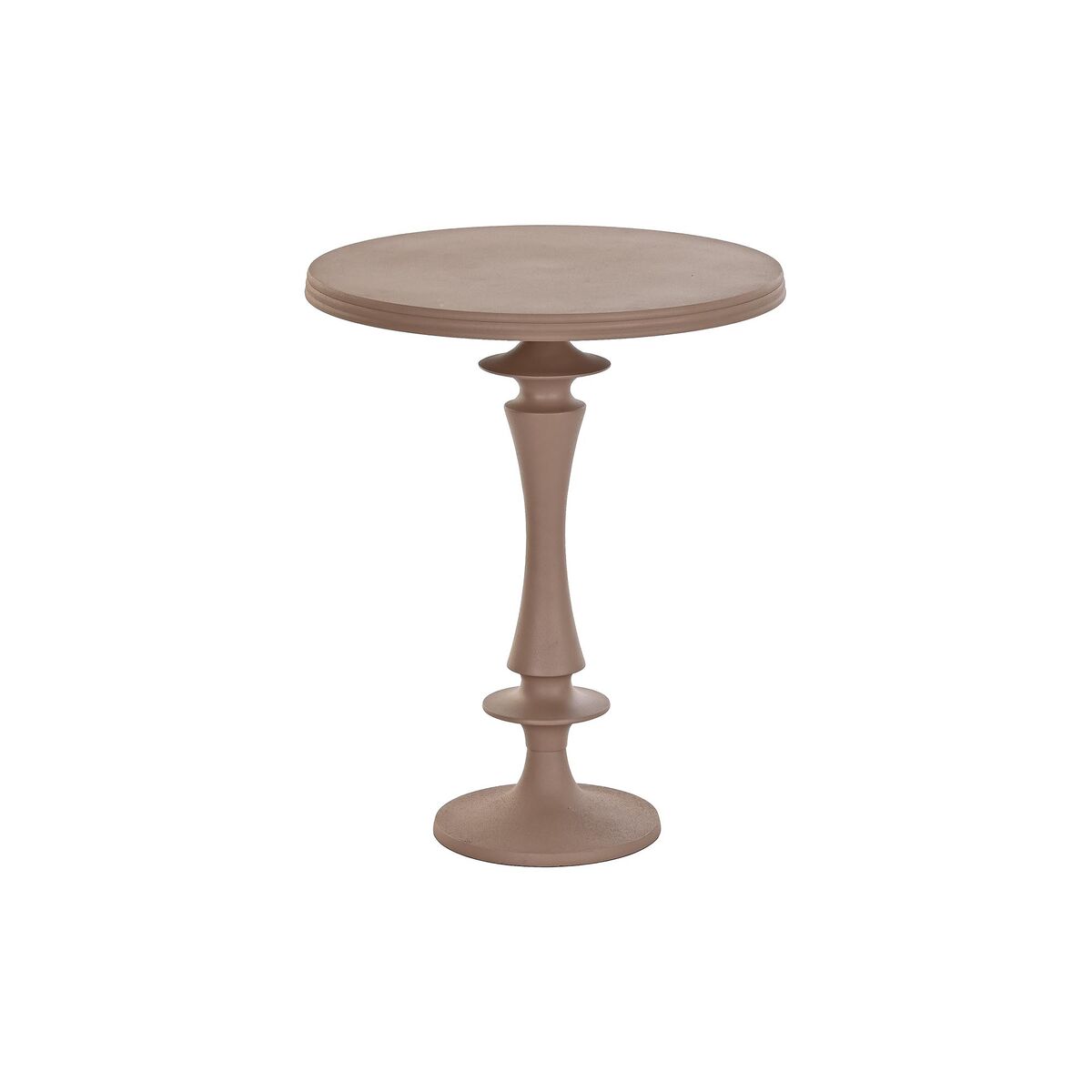 Sidobord DKD Home Decor Rosa Aluminium (40 x 40 x 50 cm)