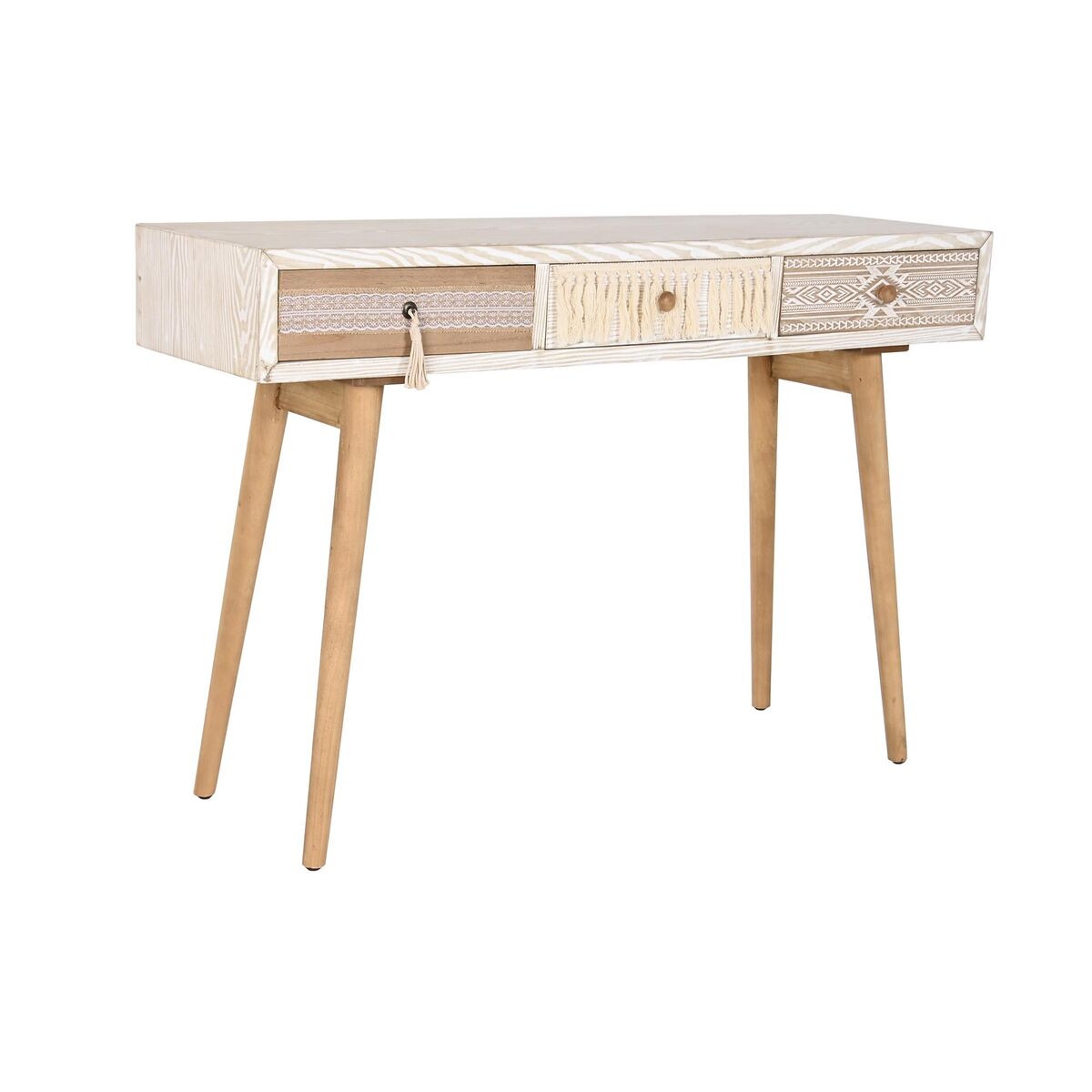 Mottagare DKD Home Decor Vit 120 x 35 x 80 cm
