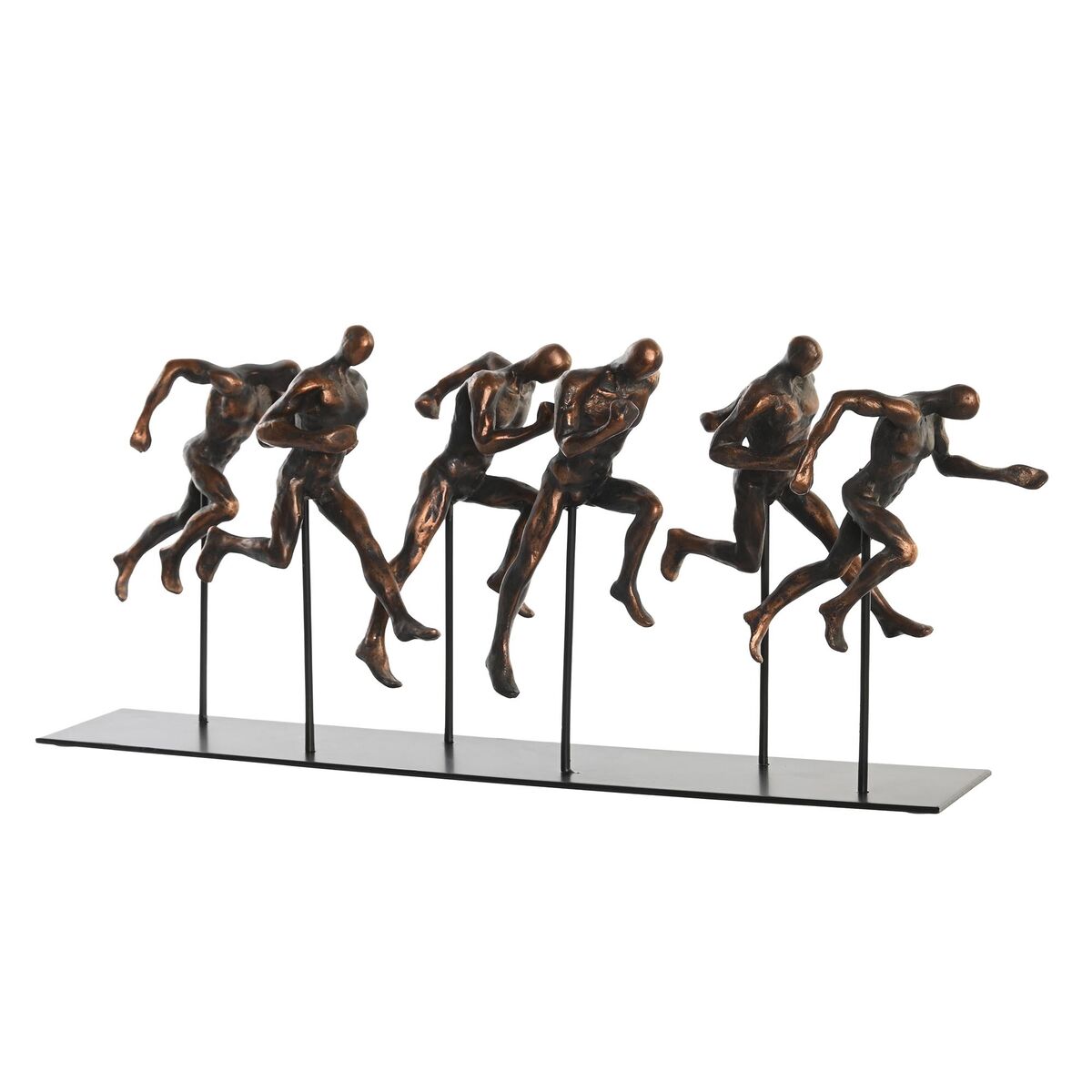 Prydnadsfigur DKD Home Decor Metall Koppar Harts Modern (43 x 11,5 x 19 cm)