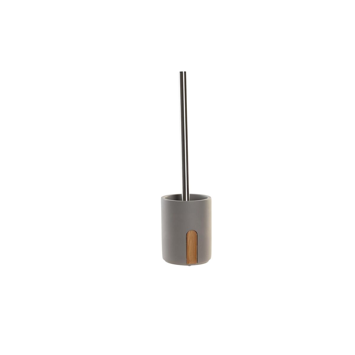 Toalettborste DKD Home Decor 9,5 X 9,5 X 36,5 CM Naturell Grå Cement