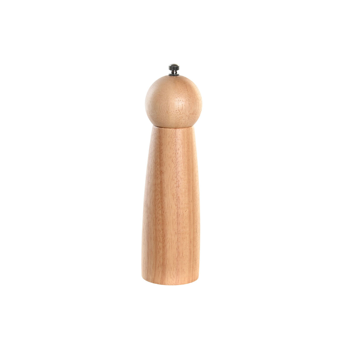 Pepparkvarn DKD Home Decor 6 x 6 x 21 cm Naturell Rostfritt stål Bambu
