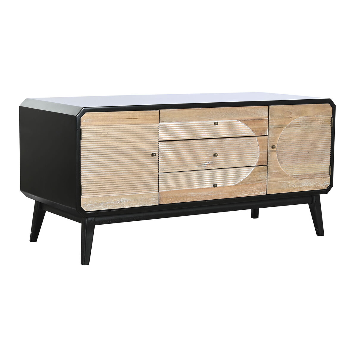 TV-möbler DKD Home Decor 120 x 50 x 58 cm Svart Trä