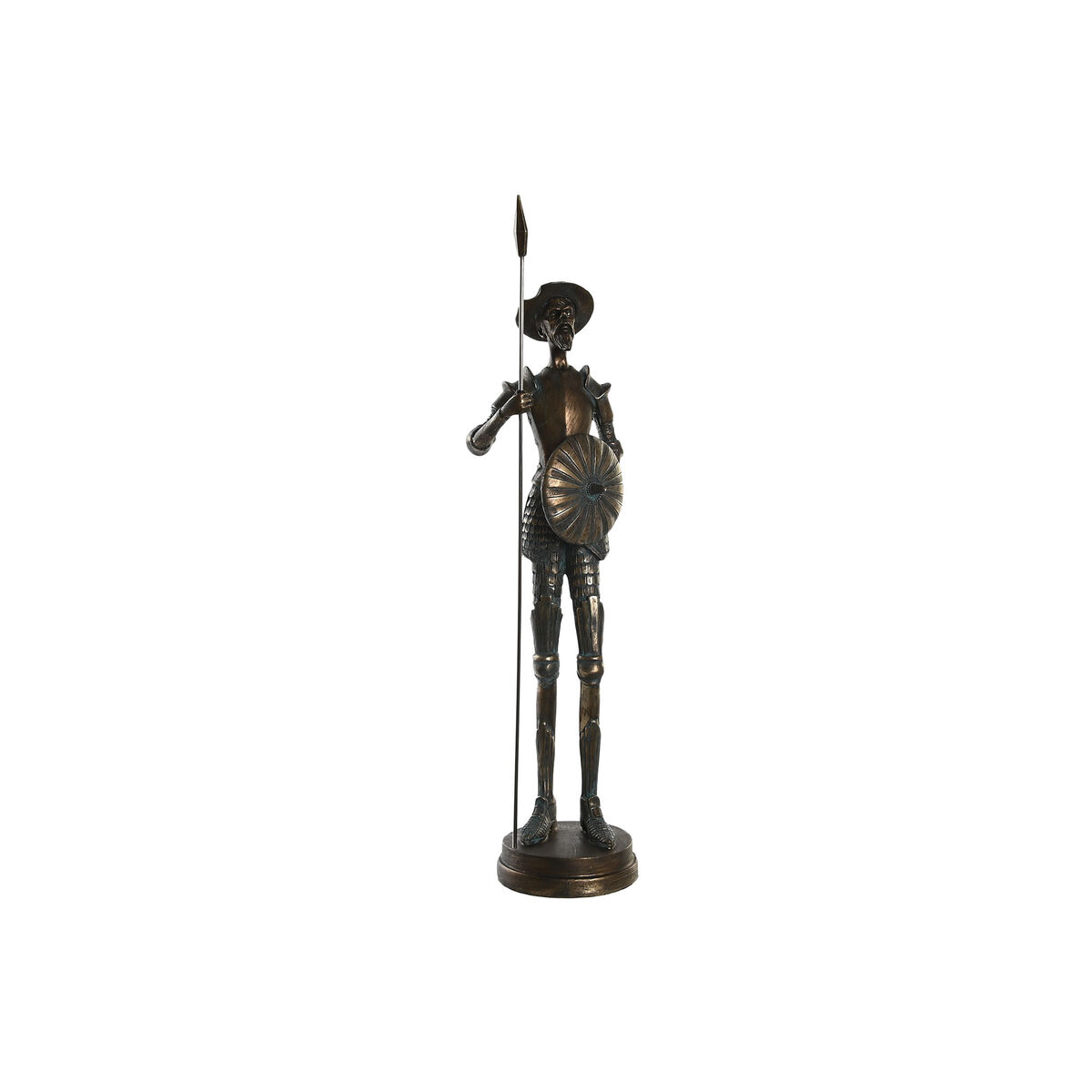 Prydnadsfigur DKD Home Decor Koppar 10 x 10 x 48 cm