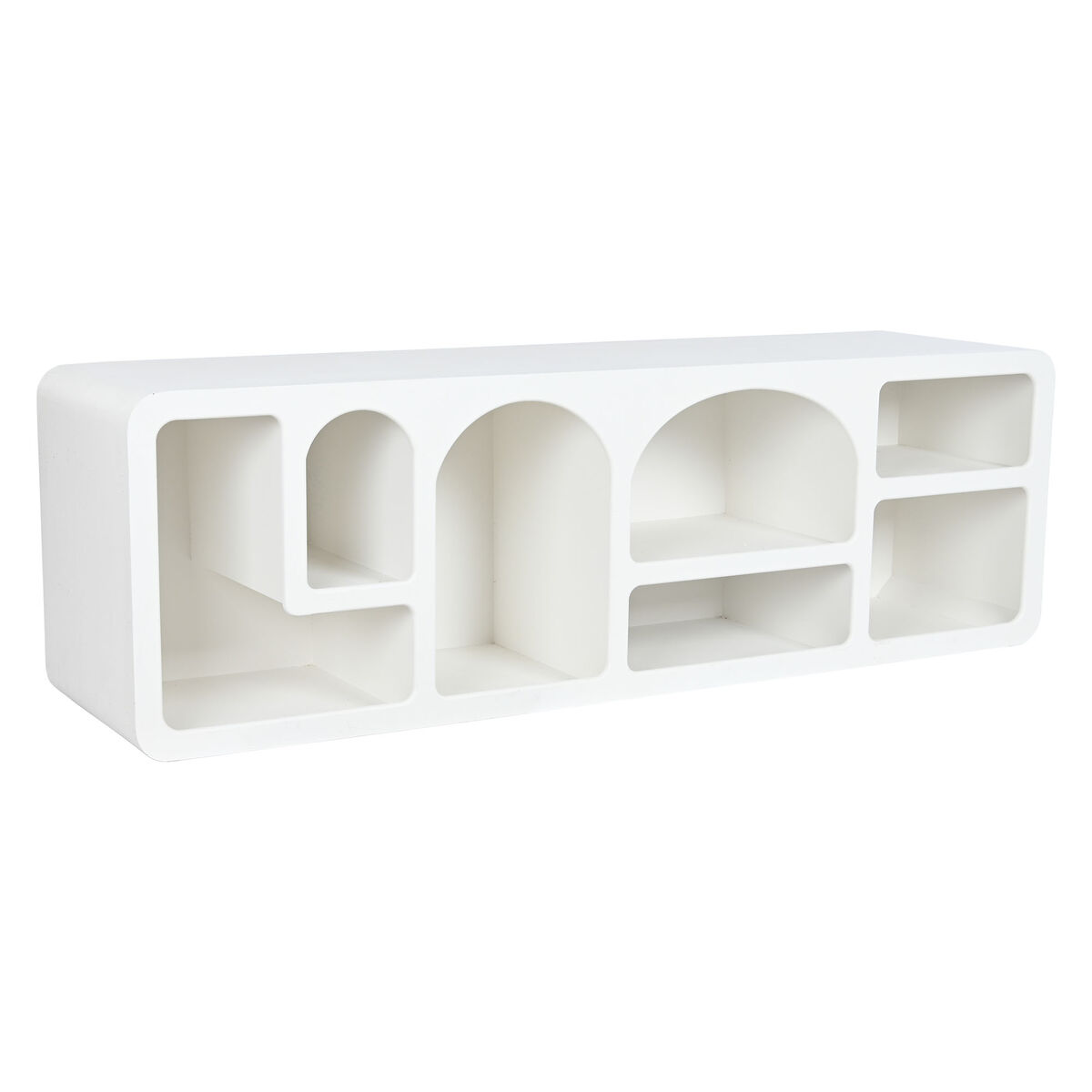 TV-möbler DKD Home Decor Gran Vit 160 x 40 x 50 cm Trä MDF
