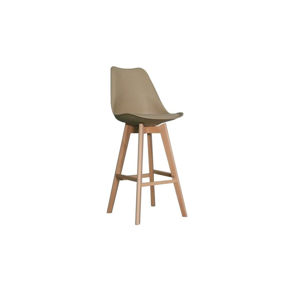 Sittpall DKD Home Decor Beige Bok 48,5 x 55 x 109 cm