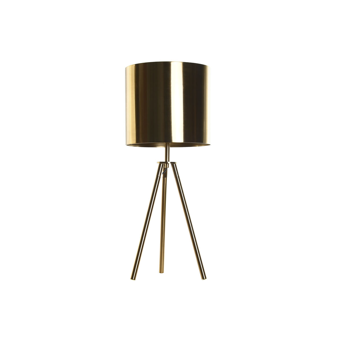 Bordslampa DKD Home Decor Gyllene Metall 25 x 25 x 56 cm 220 V 50 W 25 x 25 x 60 cm