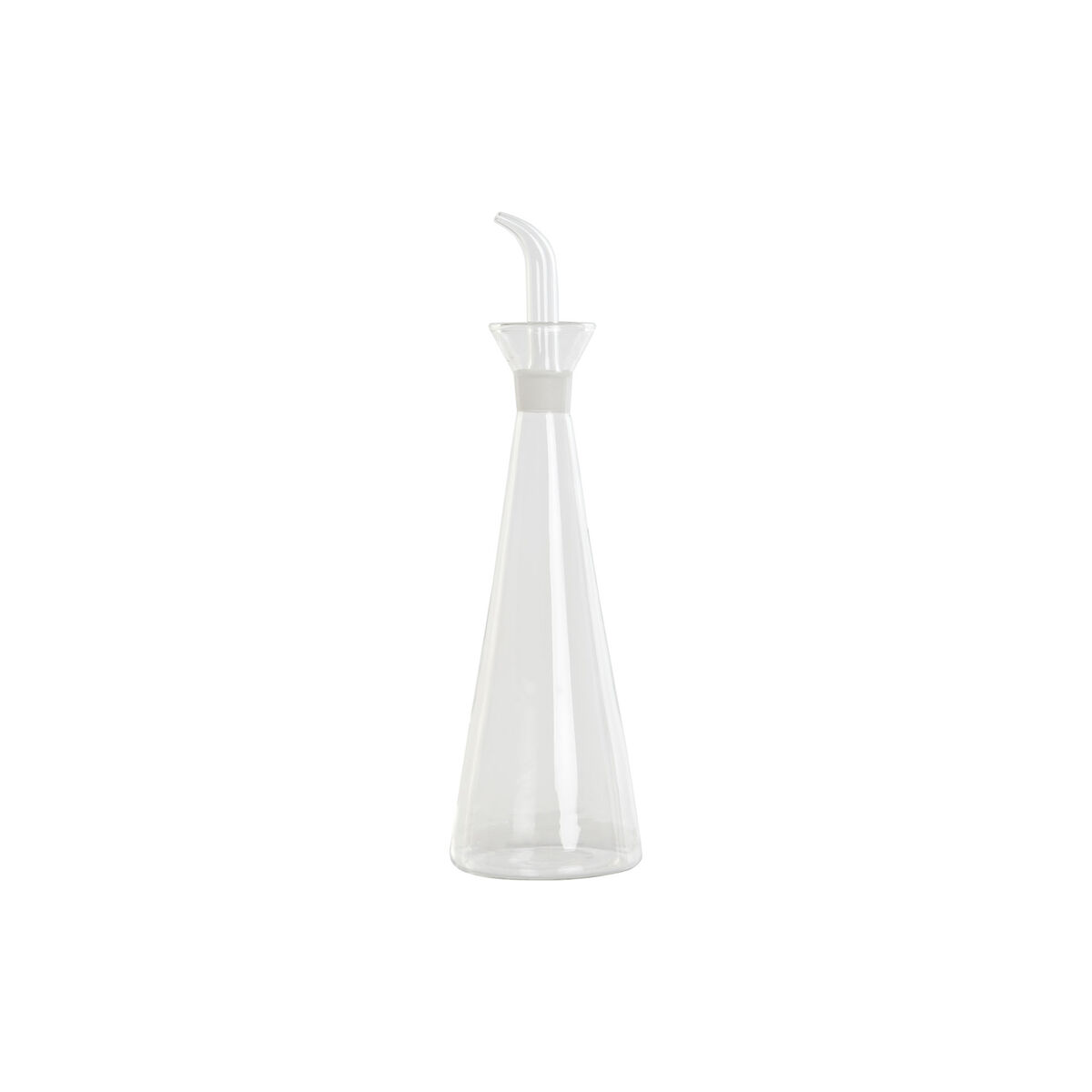 Oljeflaska DKD Home Decor Transparent Borosilikatglas 500 ml 8,5 x 8,5 x 29 cm