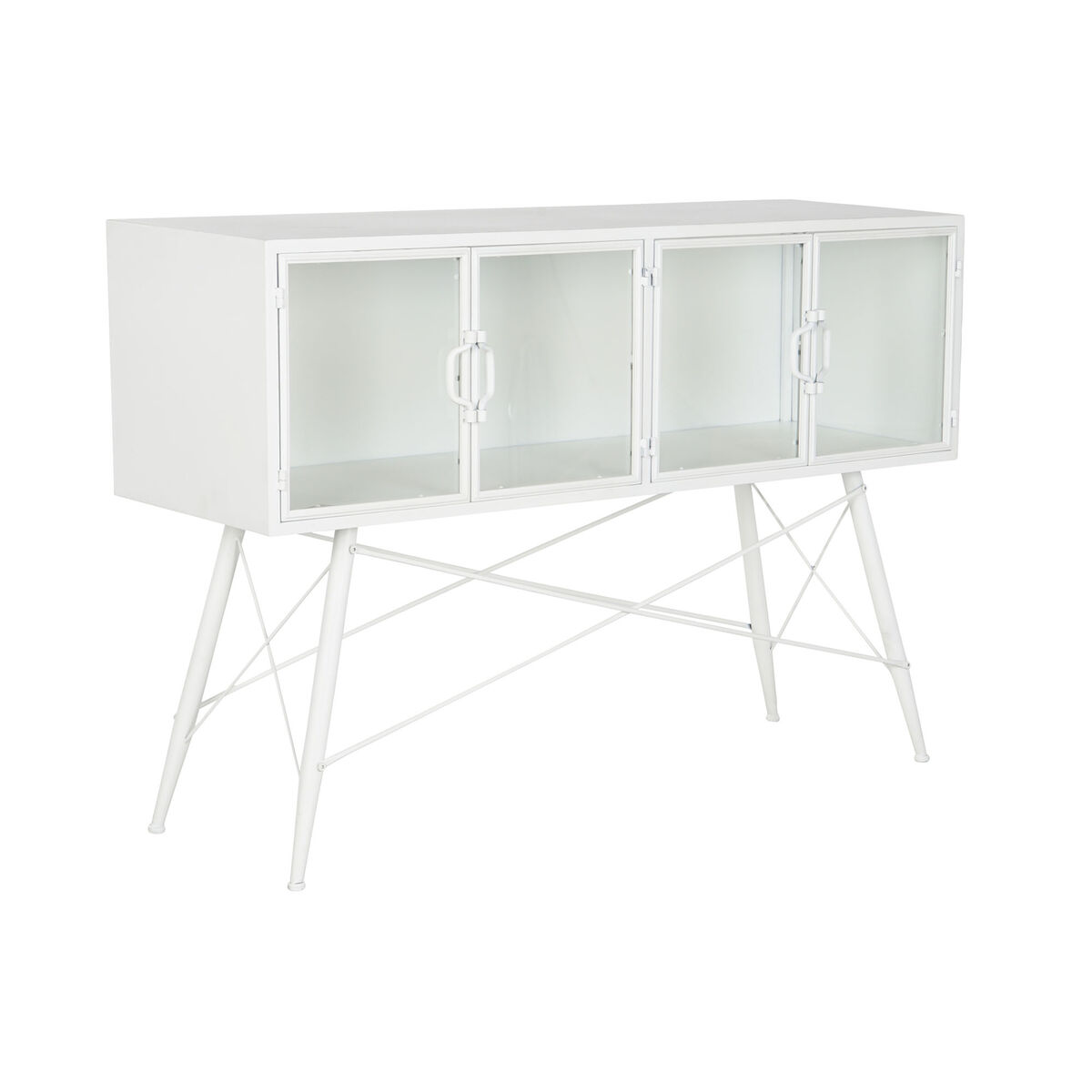 Mottagare DKD Home Decor Vit 120 x 35 x 80 cm